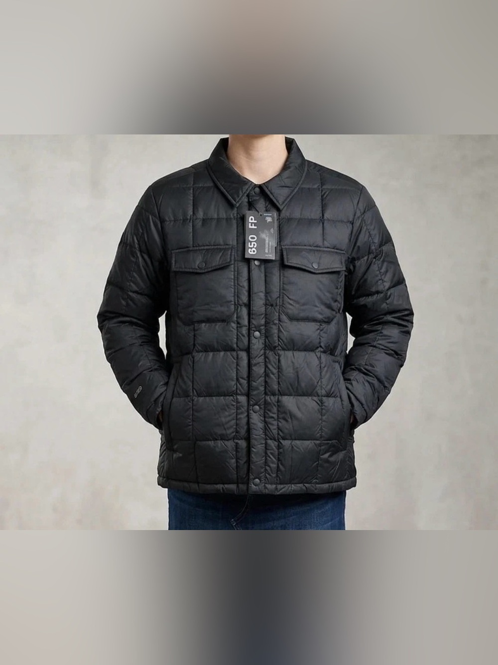 NWT Eddie Bauer Men’s CirrusLite 650 Feather Down Jacket Men's Size M Packable